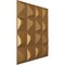 Ekena Millwork 19 5/8in. W x 19 5/8in. H Tristan EnduraWall Decorative 3D Wall Panel Covers 2.67 Sq. Ft. WP20X20TNBGL - alternate 4